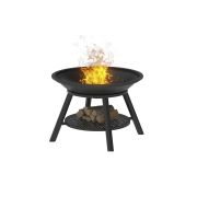 Костровая чаша чугун. Fantastik ф700 Престиж (чаша+подставка+крышка)