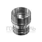 Переход МП ф150/180мм нерж 0,8 мм, ГОСТ Сталь