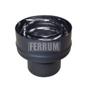 Сэндвич-старт ф115/200 нерж/эмаль 600 черная, 0,8мм (Феррум)