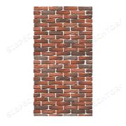 Плита фламма (Design) с сюжетом «Бруклин 193» стандарт 1,2*0,6м (вертикаль)